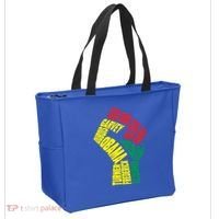 Black Power Fist Inspirational Black History Leaders Cool Gift Tote Bag thumb 2