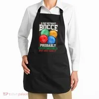Bocce Player Funny Gift Apron thumb 2