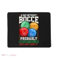 Bocce Player Funny Gift Mousepad thumb 0