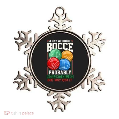 Bocce Player Funny Gift Ornament