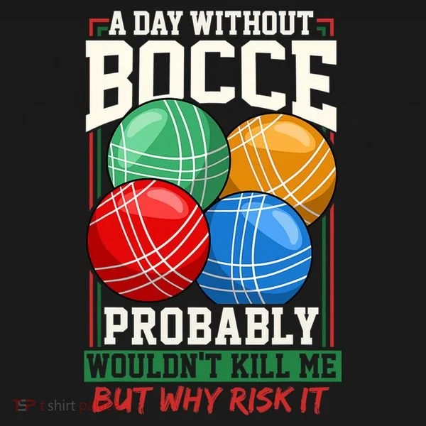 Bocce Player Funny Gift Ornament