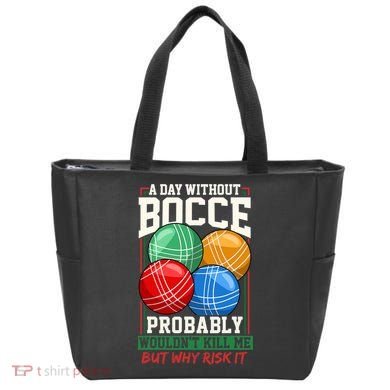Bocce Player Funny Gift Tote Bag