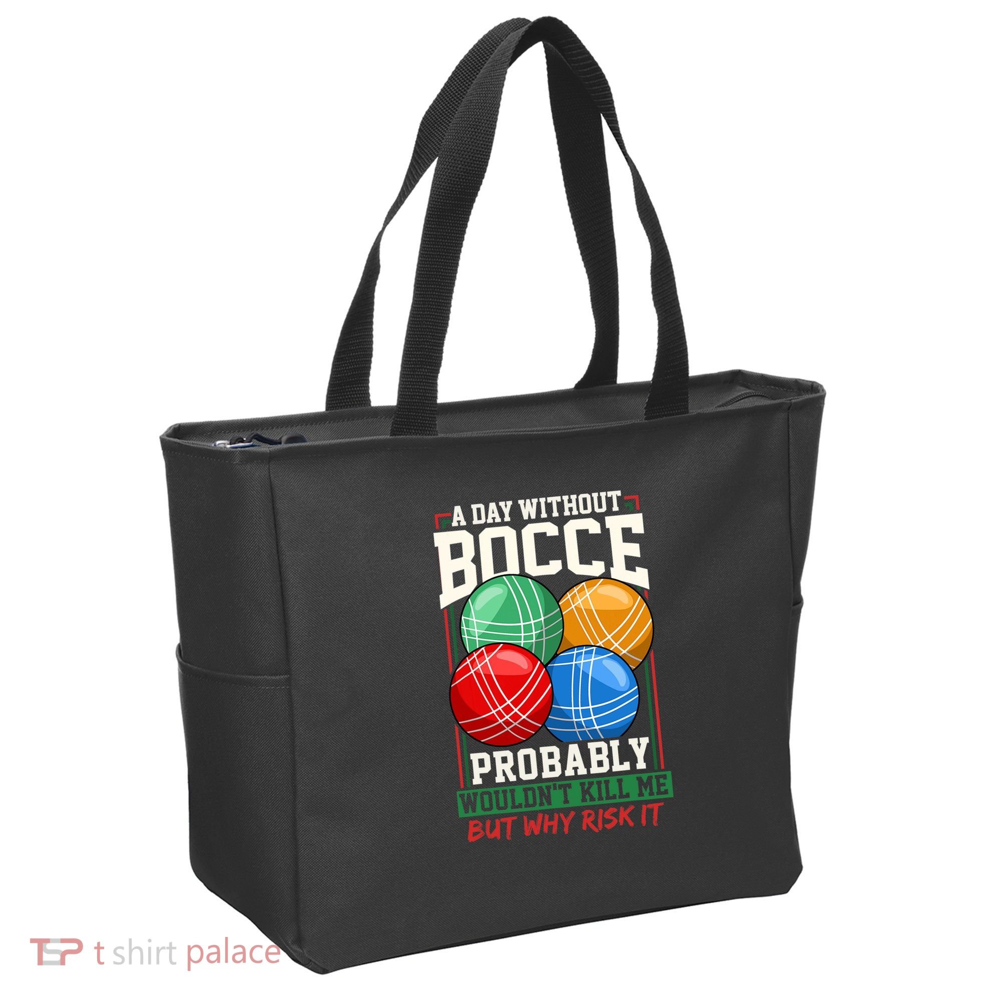 Bocce Player Funny Gift Tote Bag