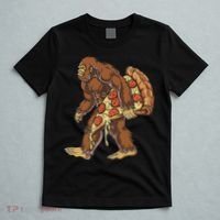 Bigfoot Pizza Funny Women Food Lovers Pepperoni T-Shirt thumb 5