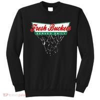 Basketball Player Fresh Buckets Served Daily Bball Sweatshirt thumb 0