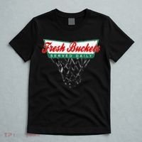 Basketball Player Fresh Buckets Served Daily Bball T-Shirt thumb 5