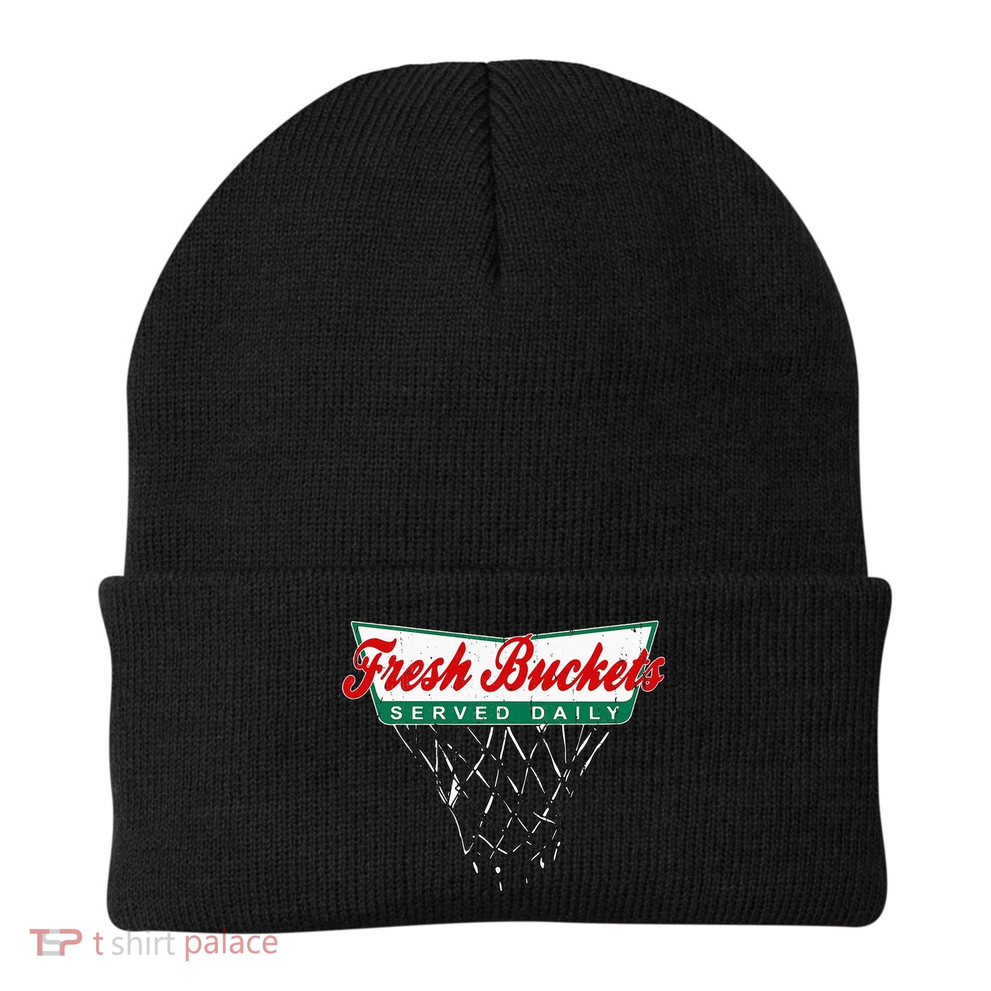 Basketball Player Fresh Buckets Served Daily Bball Beanie