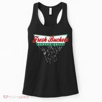 Basketball Player Fresh Buckets Served Daily Bball Women's Tank Top thumb 0