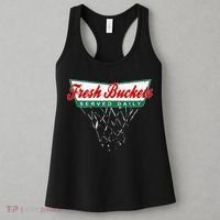 Basketball Player Fresh Buckets Served Daily Bball Women's Tank Top thumb 3