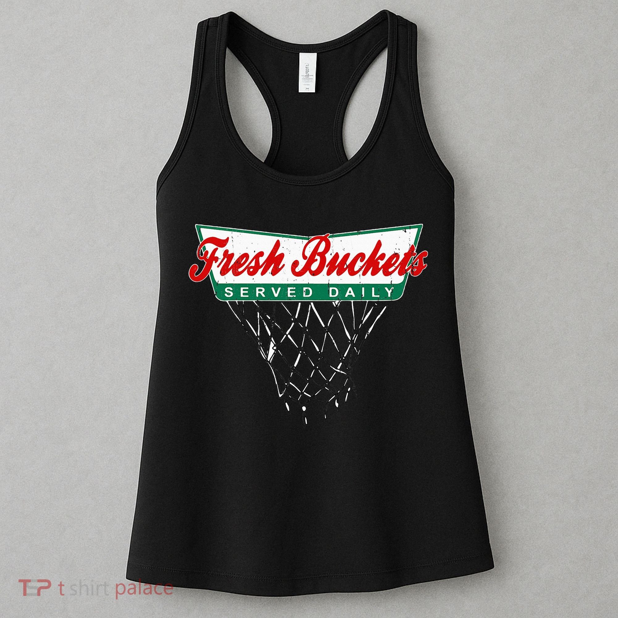 Basketball Player Fresh Buckets Served Daily Bball Women's Tank Top
