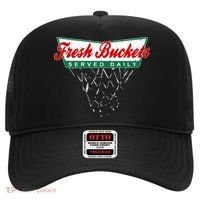 Basketball Player Fresh Buckets Served Daily Bball Hat thumb 0