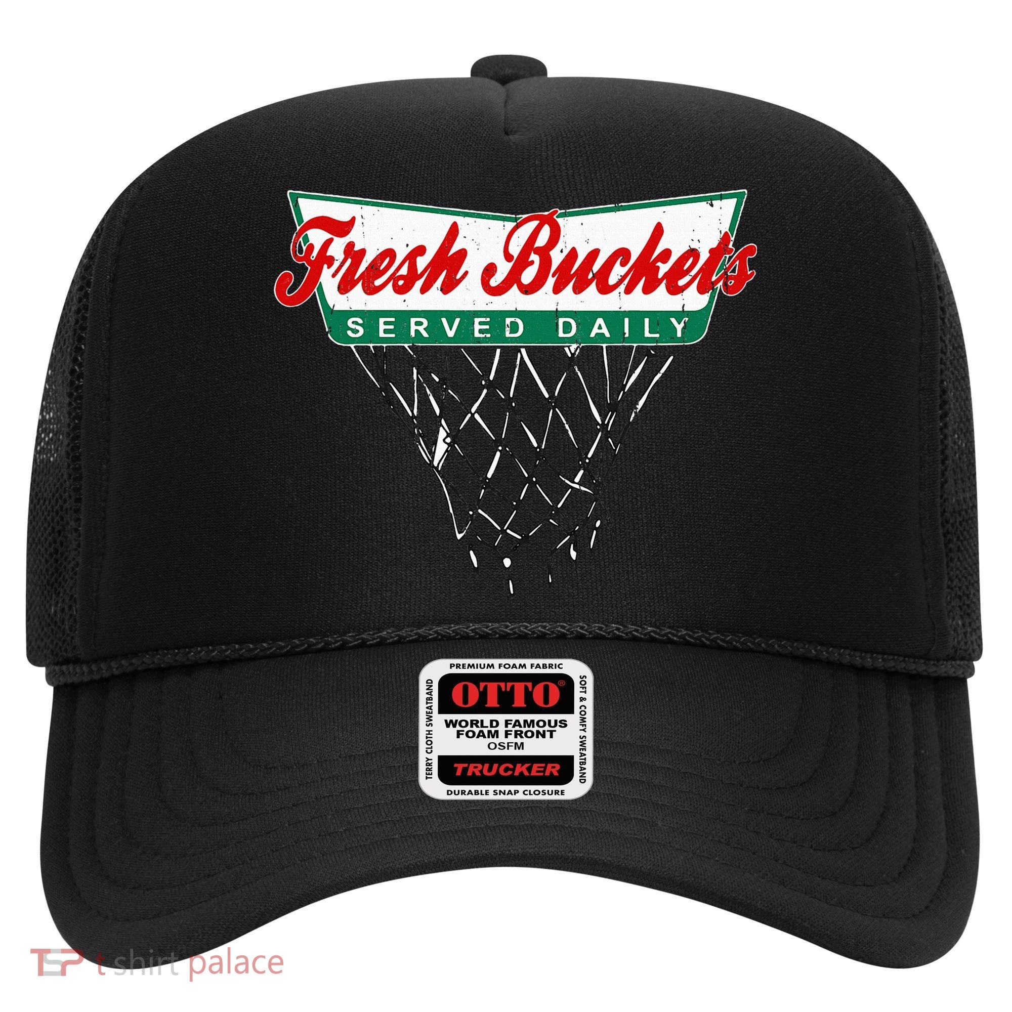 Basketball Player Fresh Buckets Served Daily Bball Hat