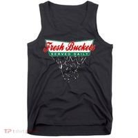 Basketball Player Fresh Buckets Served Daily Bball Tank Top thumb 0