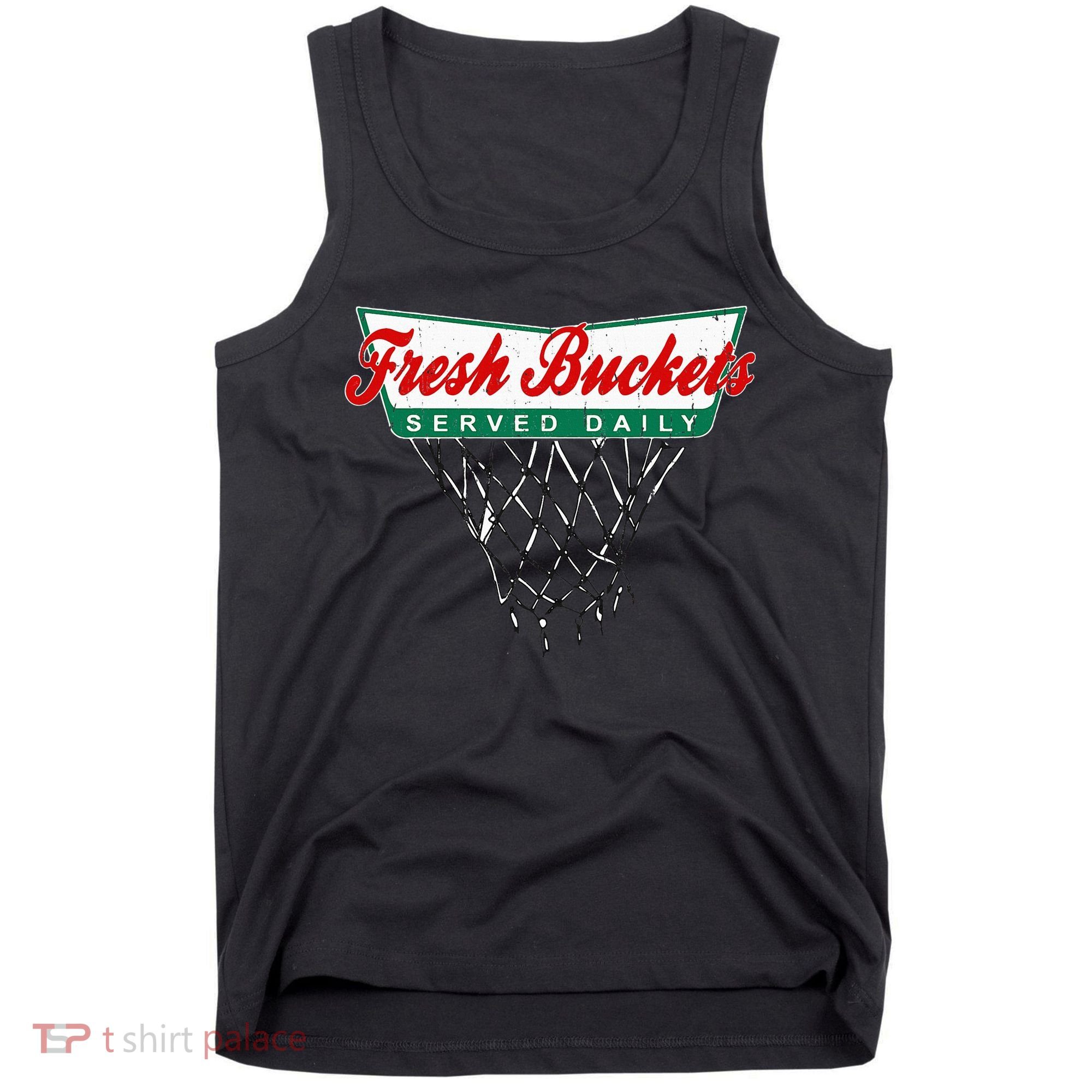 Basketball Player Fresh Buckets Served Daily Bball Tank Top
