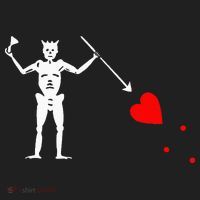 Blackbeard Pirate Flag Jolly Roger Skeleton Tumbler thumb 3