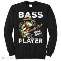 Bass Player Funny Fishing Catch Bass Fish Sweatshirt thumb 0