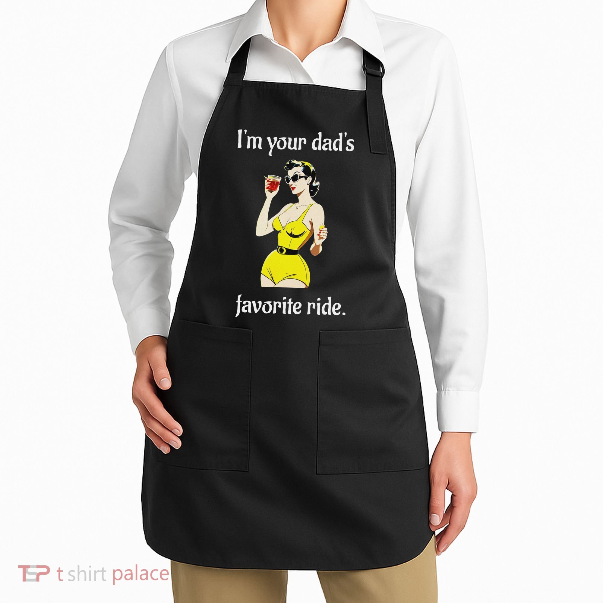 Bachelorette Party Funny Inappropriate Ride Apron