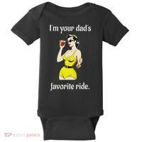 Bachelorette Party Funny Inappropriate Ride Baby Bodysuit thumb 0