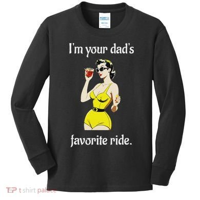 Bachelorette Party Funny Inappropriate Ride Kids Long Sleeve Shirt