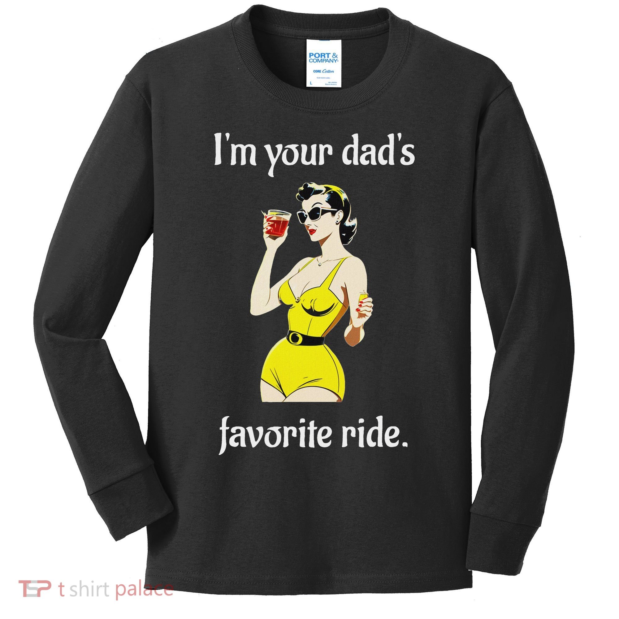Bachelorette Party Funny Inappropriate Ride Kids Long Sleeve Shirt