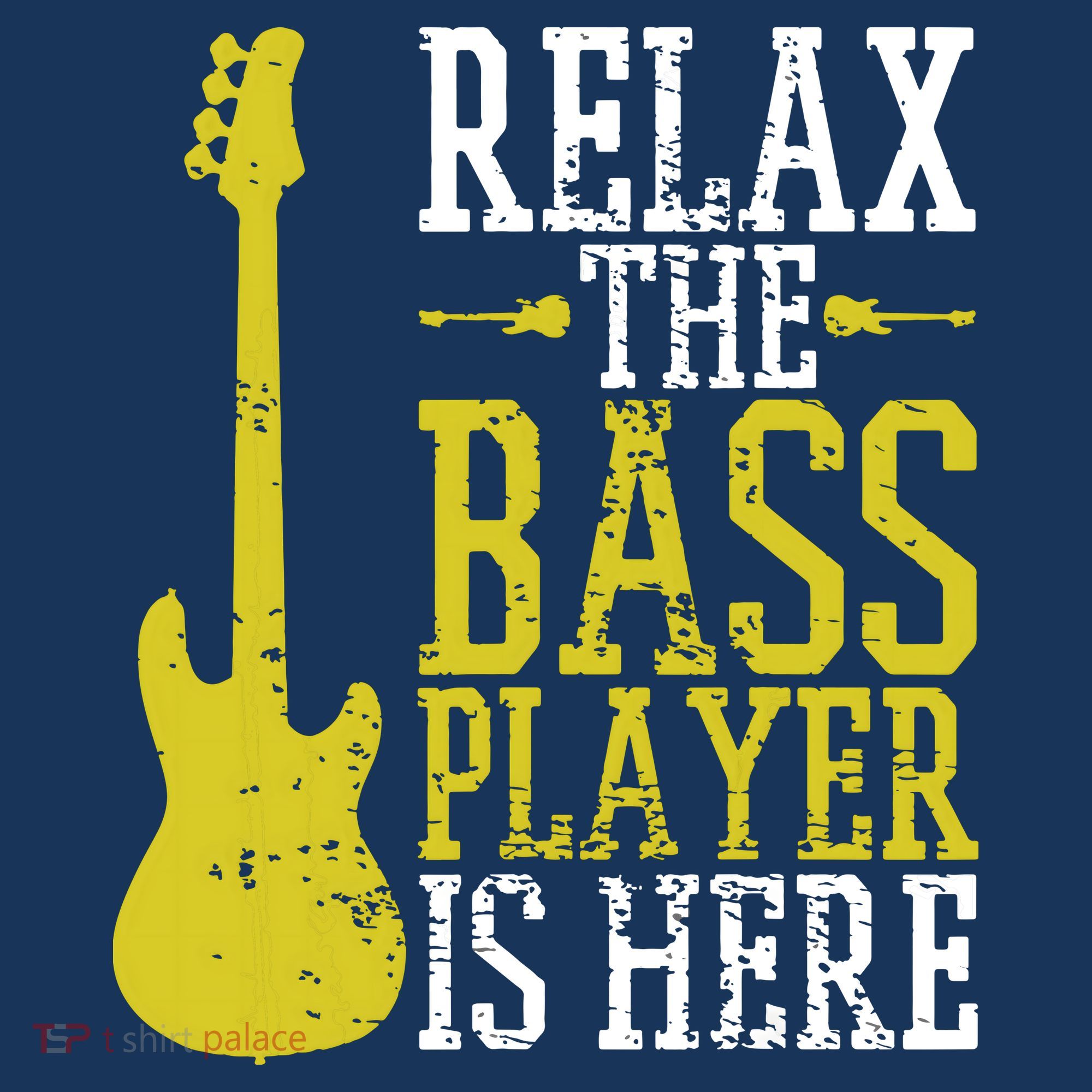 Bass Player Guitar Guitarist Music School Vintage T-Shirt