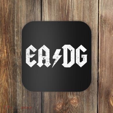 Bass Player Gift E A D G Strings Of The Bass Coaster