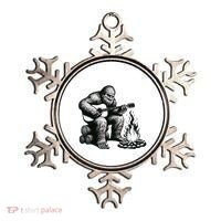 Bigfoot Playing Guitar Rock On Sasquatch Big Foot Ornament thumb 0