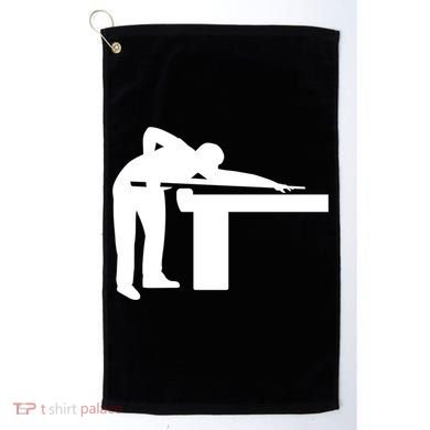 Billiards Player Gift Golf Towel