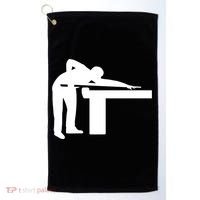 Billiards Player Gift Golf Towel thumb 0