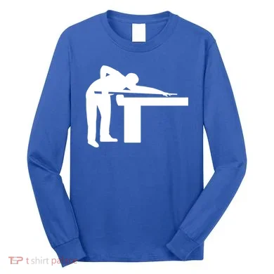 Billiards Player Gift Long Sleeve Shirt