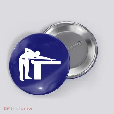 Billiards Player Gift Button