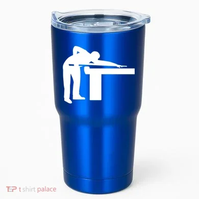 Billiards Player Gift Tumbler