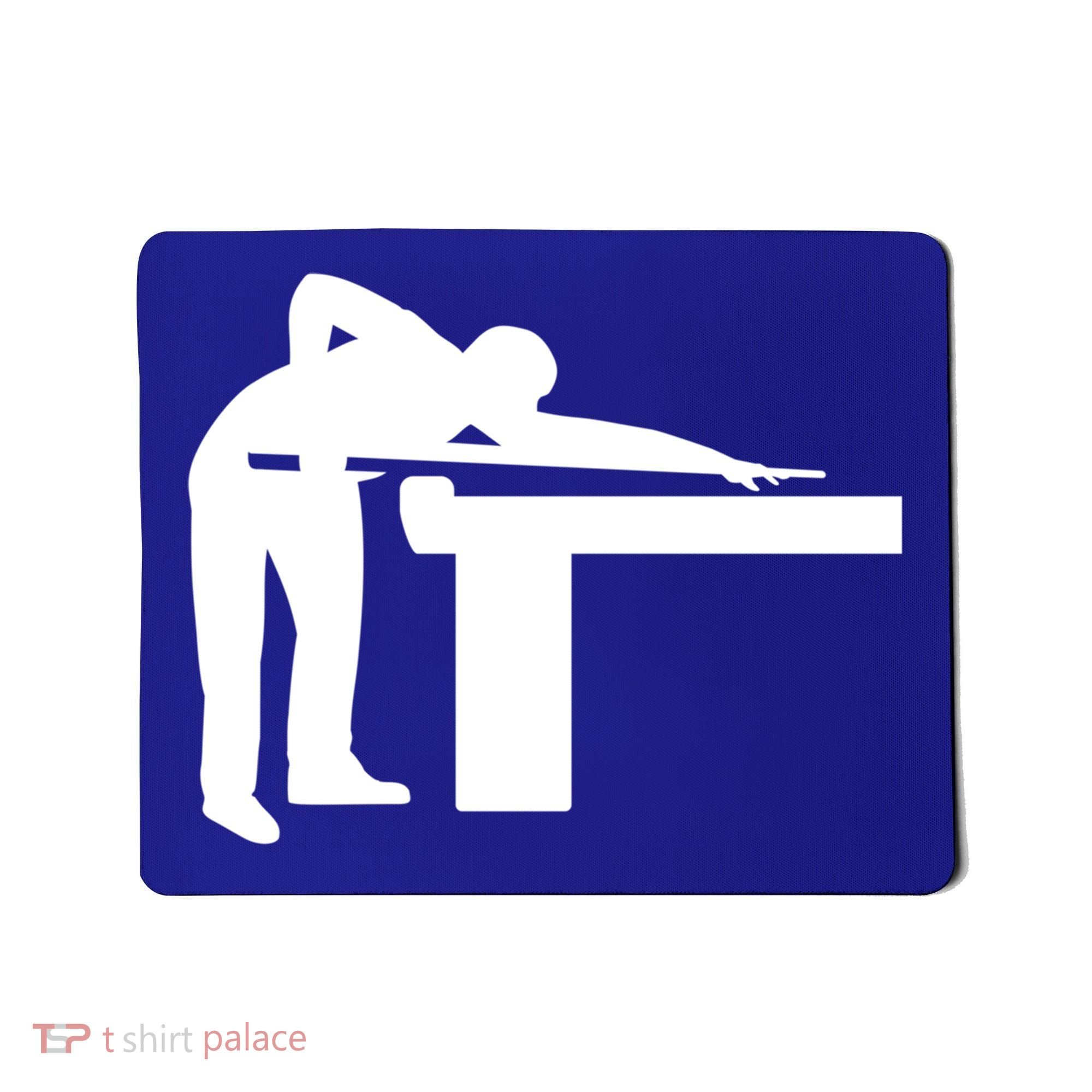 Billiards Player Gift Mousepad
