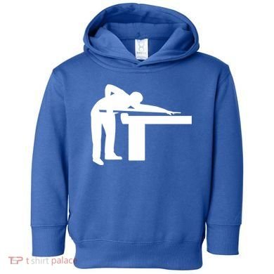 Billiards Player Gift Toddler Hoodie