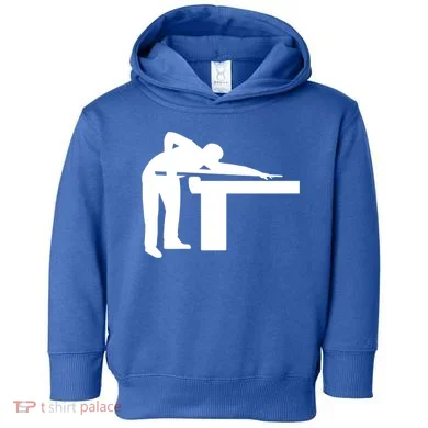 Billiards Player Gift Toddler Hoodie