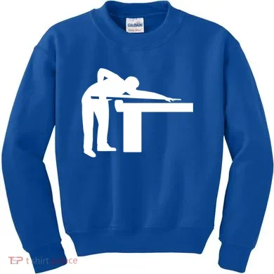 Billiards Player Gift Kids Sweatshirt
