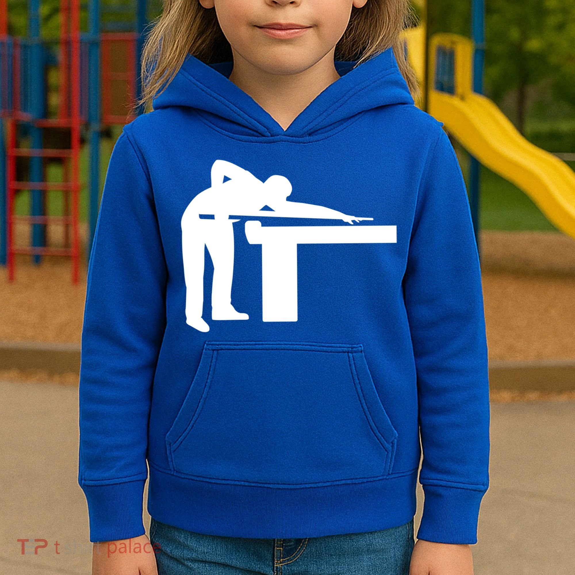 Billiards Player Gift Kids Hoodie