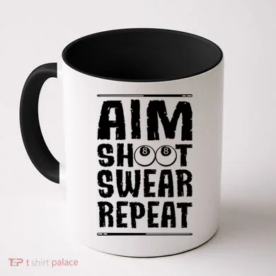 Billiards Pool Gift Coffee Mug