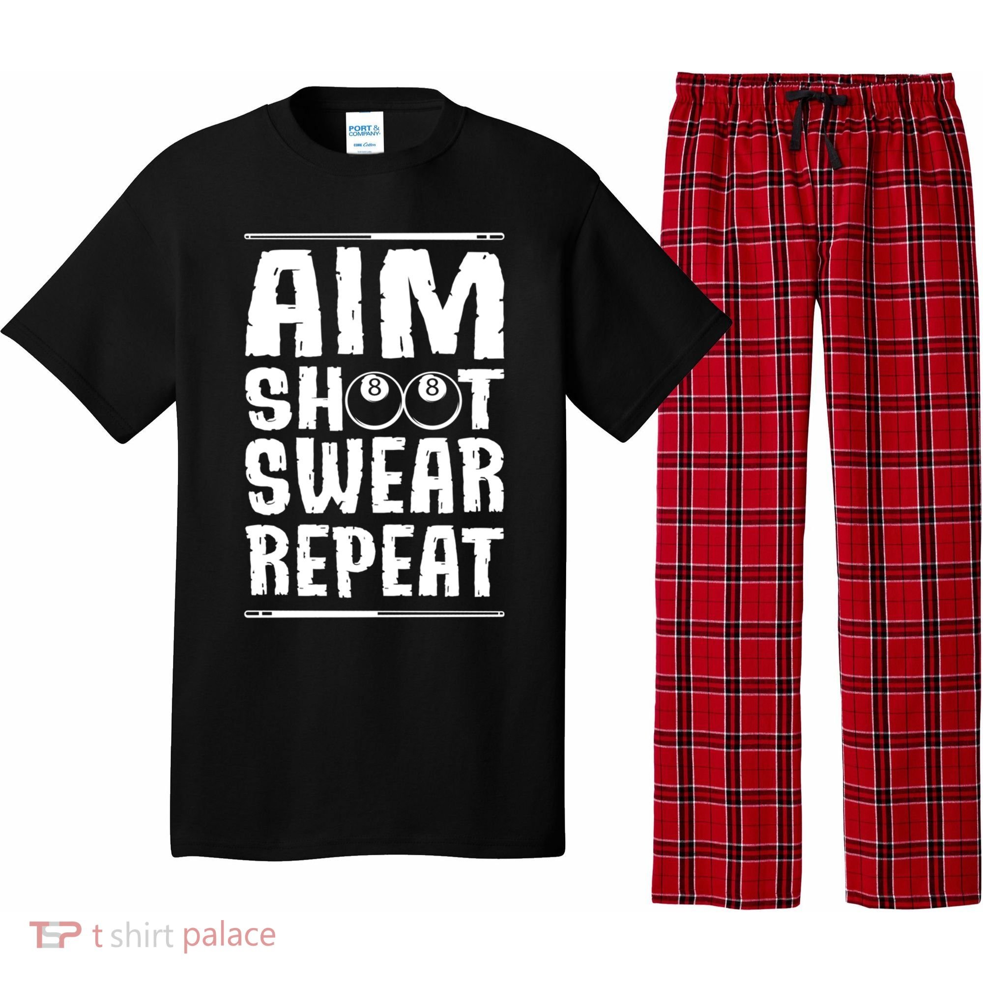 Billiards Pool Gift Pajama Set