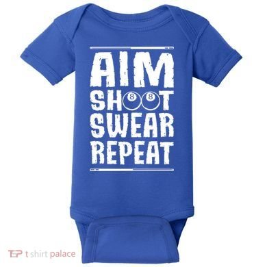 Billiards Pool Gift Baby Bodysuit