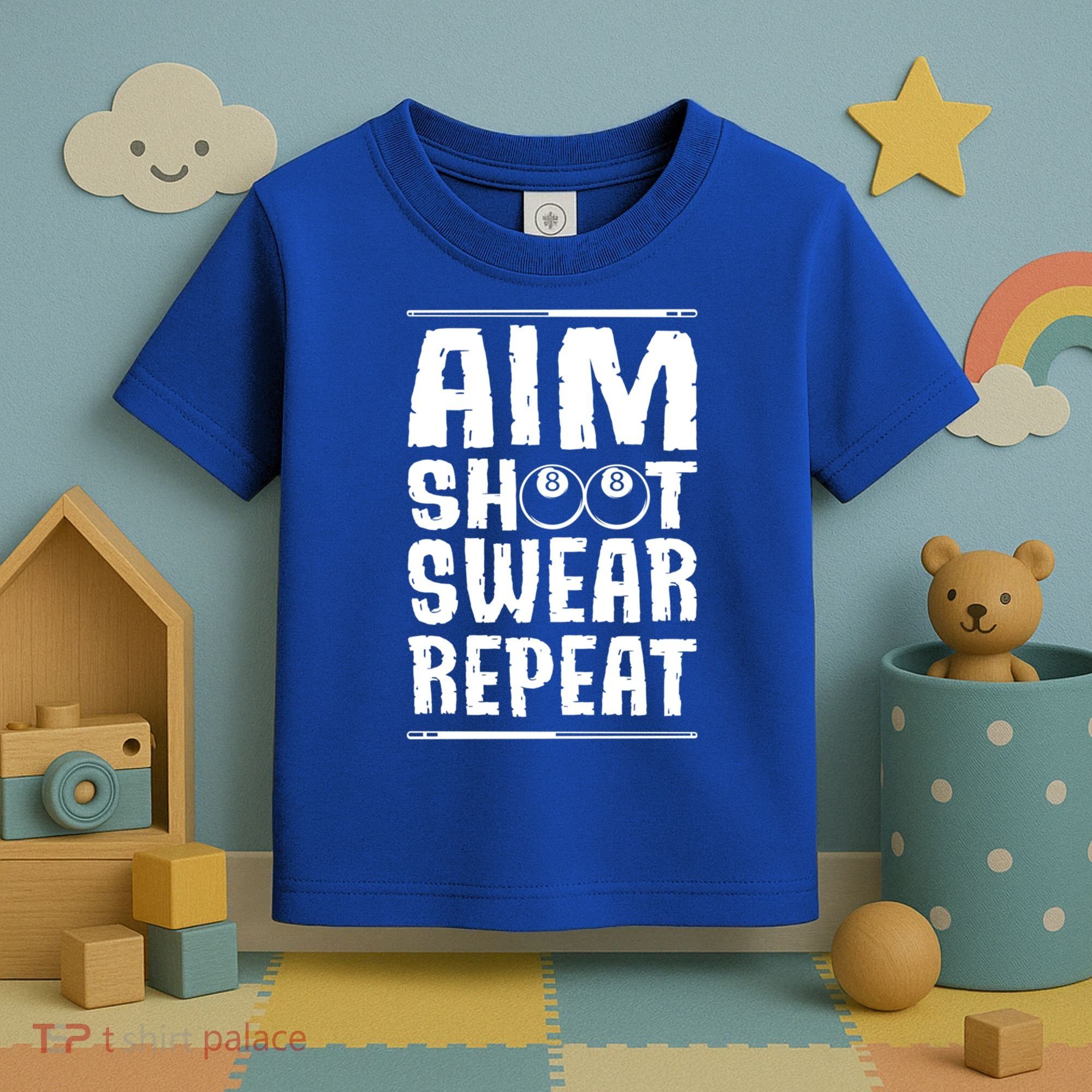 Billiards Pool Gift Toddler T-Shirt