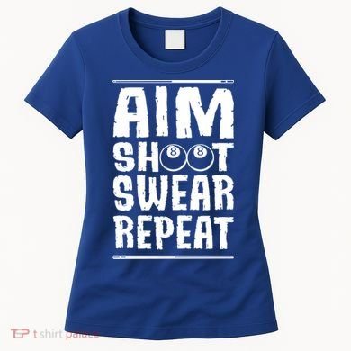 Billiards Pool Gift Women's T-Shirt
