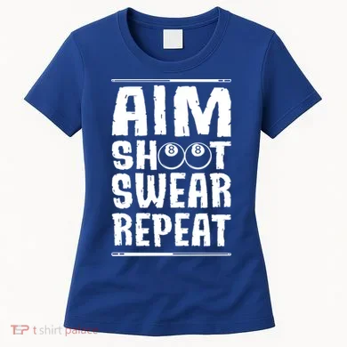 Billiards Pool Gift Women's T-Shirt
