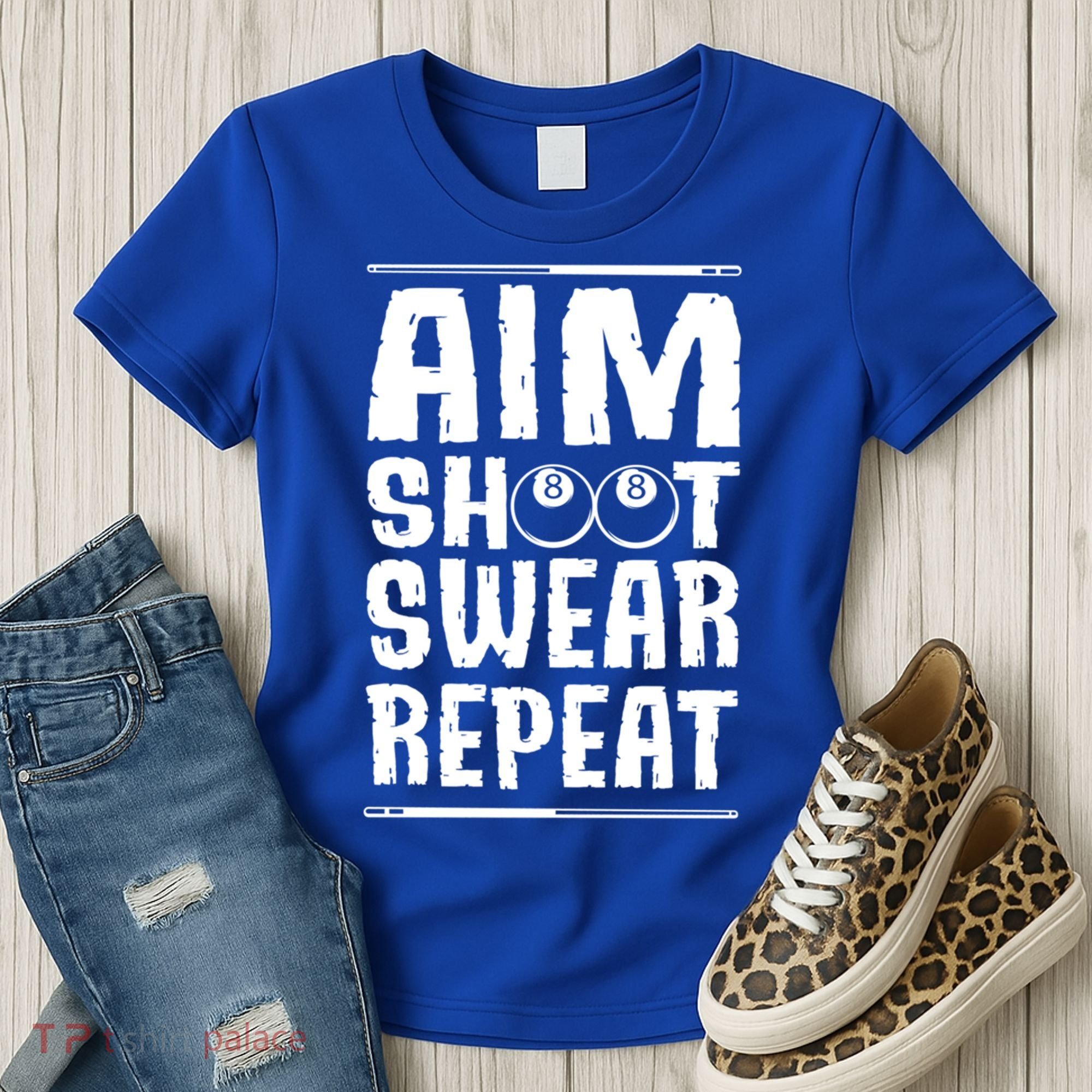 Billiards Pool Gift Women's T-Shirt