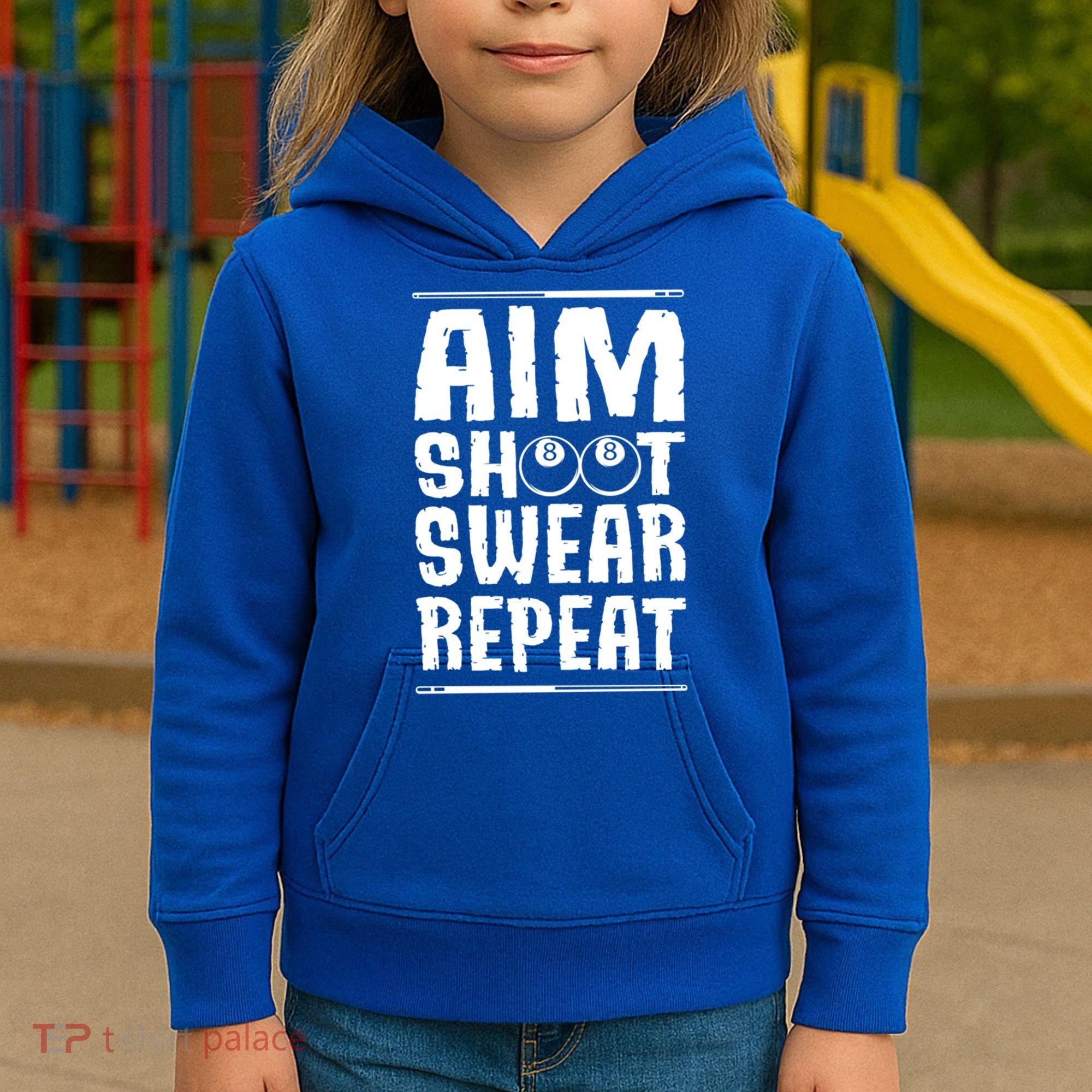Billiards Pool Gift Kids Hoodie