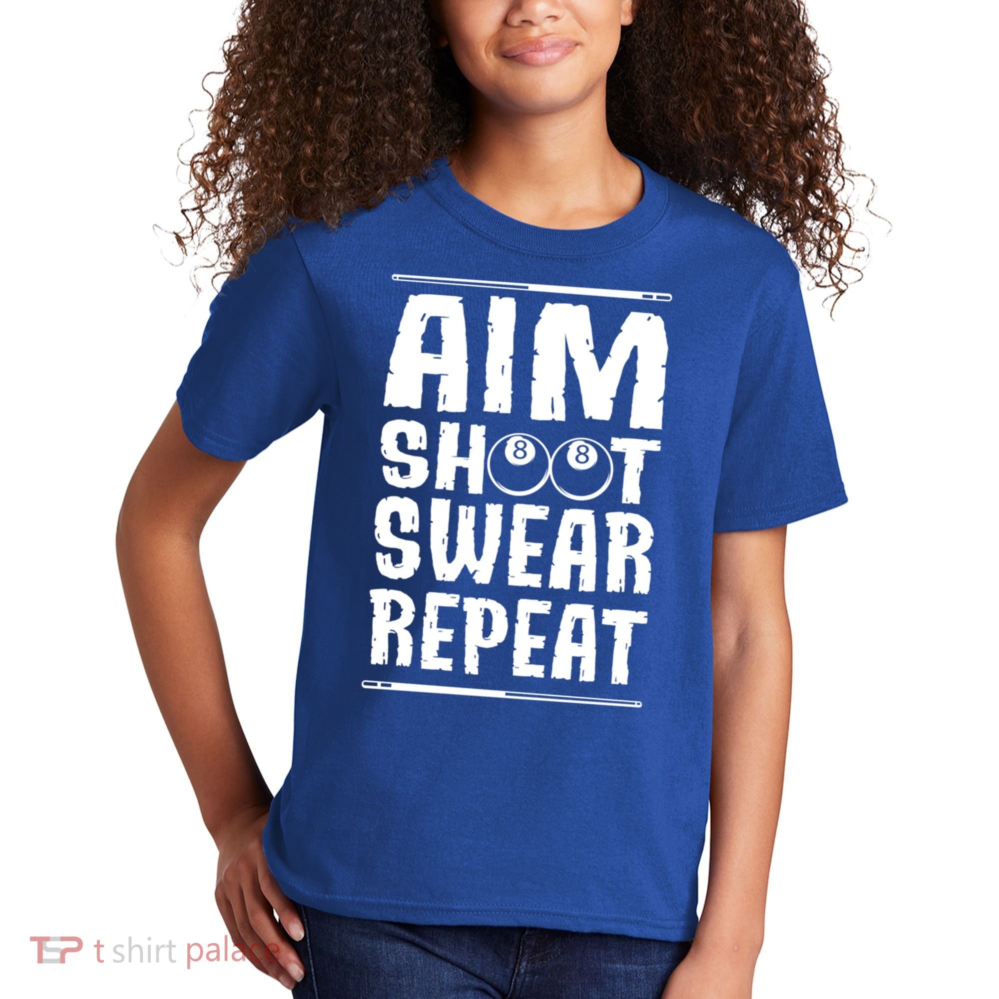 Billiards Pool Gift Kids T-Shirt