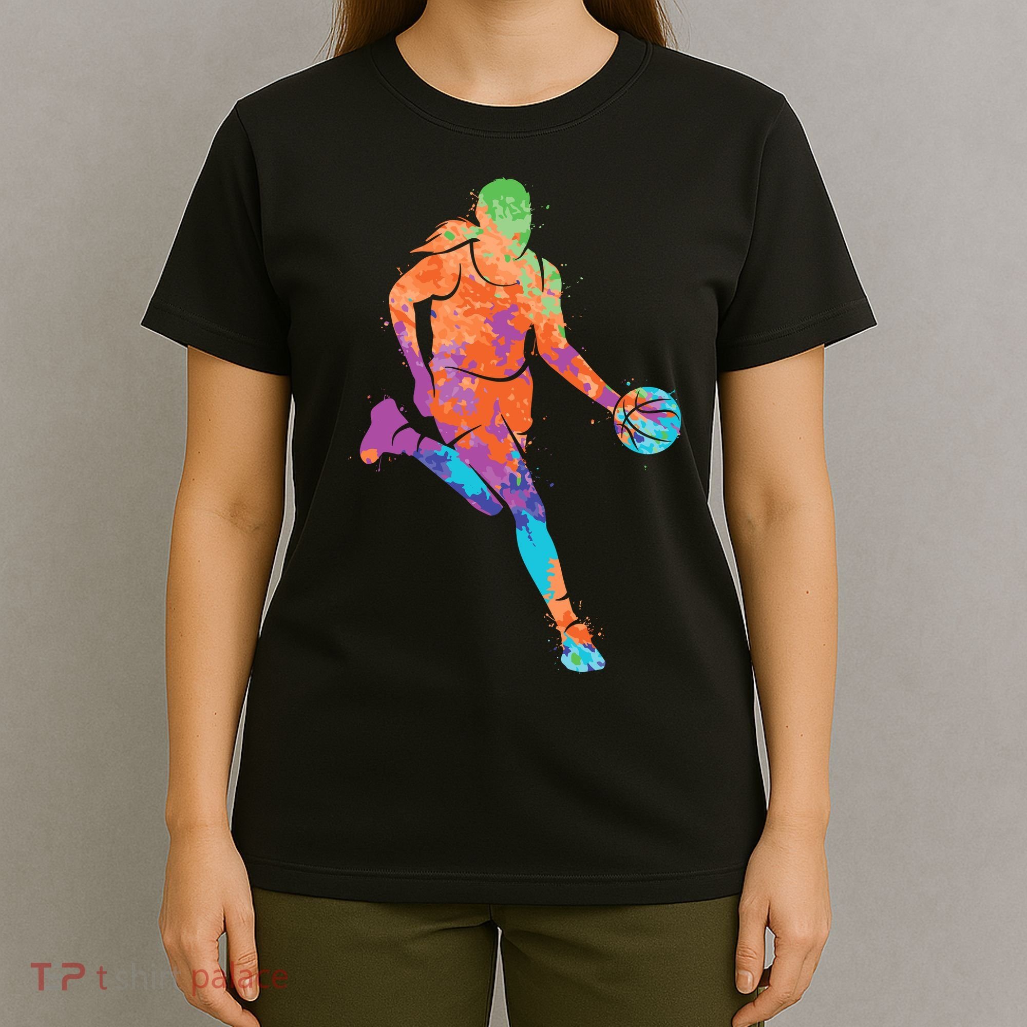 Basketball Player Girl Wo Girl Basketball T-Shirt