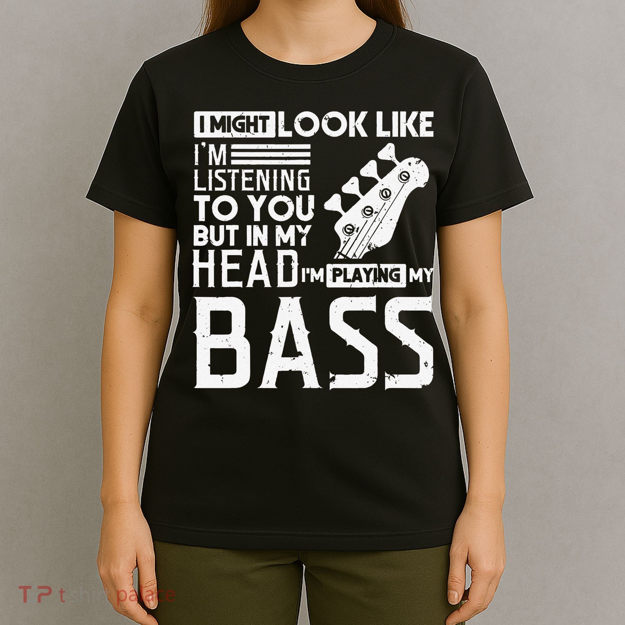 Bass Player Gift for Bass Guitar Player Bassist T-Shirt