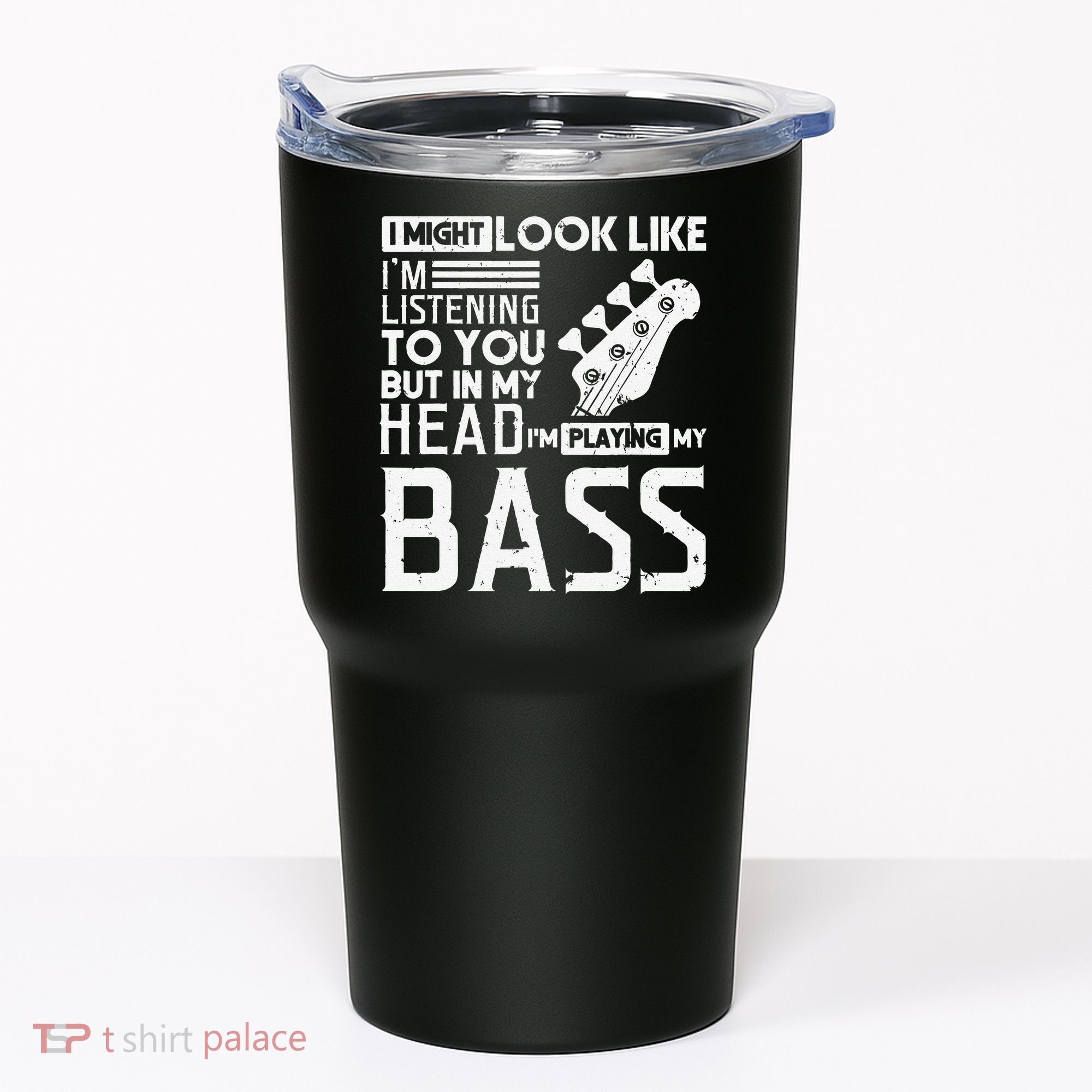 Bass Player Gift for Bass Guitar Player Bassist Tumbler