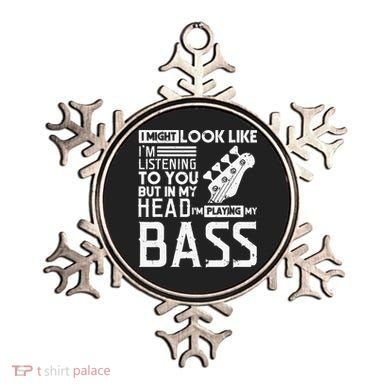 Bass Player Gift for Bass Guitar Player Bassist Ornament